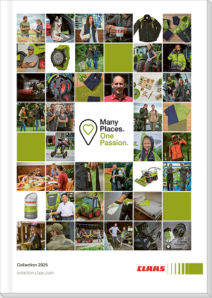 Cover CLAAS Collection Katalog 2025 Cover CLAAS Collection Katalog 2025